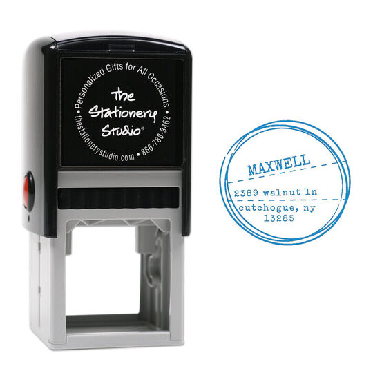 Maxwell Self Inking Stamp